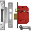 Union J2200 StrongBOLT - BS 5 Lever Sashlock (68mm, Satin Stainless Steel) -Home Security Anti-Theft Supplies Store 86745