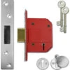 Union J2100 StrongBOLT - BS 5 Lever Deadlock (68mm, Stainless Steel)