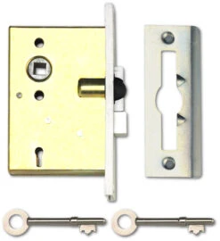 Union 2J Waterloo - 3 Lever Sashlock (70mm, Satin Aluminium)