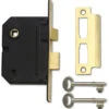 Yale PM320 - 3 Lever Sashlock (80mm) -Home Security Anti-Theft Supplies Store 87121