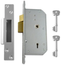 Union C-Series 3K70 - 5 Detainer Sashlock (73mm, Satin Chrome) L/H