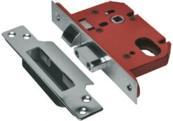 Union JL22OV StrongBOLT - Oval Cylinder Sashcase (81mm, Stainless Steel)