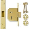 Union 3G115 - 5 Lever Deadlock (67mm) - Keyed Alike -Home Security Anti-Theft Supplies Store 87987
