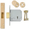 Union 3G114E - BS 5 Lever Deadlock (67mm) - Keyed Alike