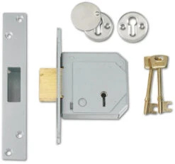 Union 3G114E - BS 5 Lever Deadlock (67mm) - Keyed Alike -Home Security Anti-Theft Supplies Store 88025