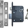 Legge 5762 - BS 5 Lever Sashlock (81mm, Stainless Steel) -Home Security Anti-Theft Supplies Store 88427
