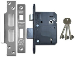 Legge 5762 - BS 5 Lever Sashlock (81mm, Stainless Steel)