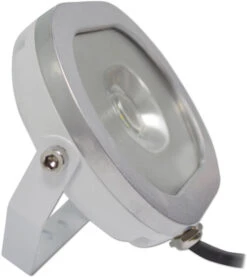 Asec White 10W Ultra Slim Oval LED Floodlight