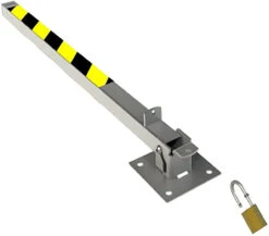 Autolok KFTB Tall Folding Parking Post -Home Security Anti-Theft Supplies Store 89877