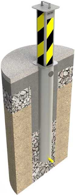 Autolok KTP3P Telescopic Parking Post -Home Security Anti-Theft Supplies Store 90075