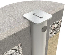 Autolok KTP3P Telescopic Parking Post -Home Security Anti-Theft Supplies Store 90081