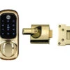 Yale PBS1 Keyless Connected Night Latch Kit - Brass -Home Security Anti-Theft Supplies Store 95961
