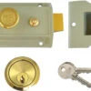 Union 1022 - Standard Night Latch (60mm, Champagne) -Home Security Anti-Theft Supplies Store 96391
