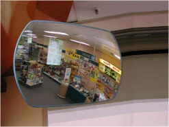 Convex 400 X 600mm Acrylic Indoor Security & Safety Mirror -Home Security Anti-Theft Supplies Store 97149