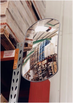 Convex 400 X 600mm Acrylic Indoor Security & Safety Mirror -Home Security Anti-Theft Supplies Store 97153